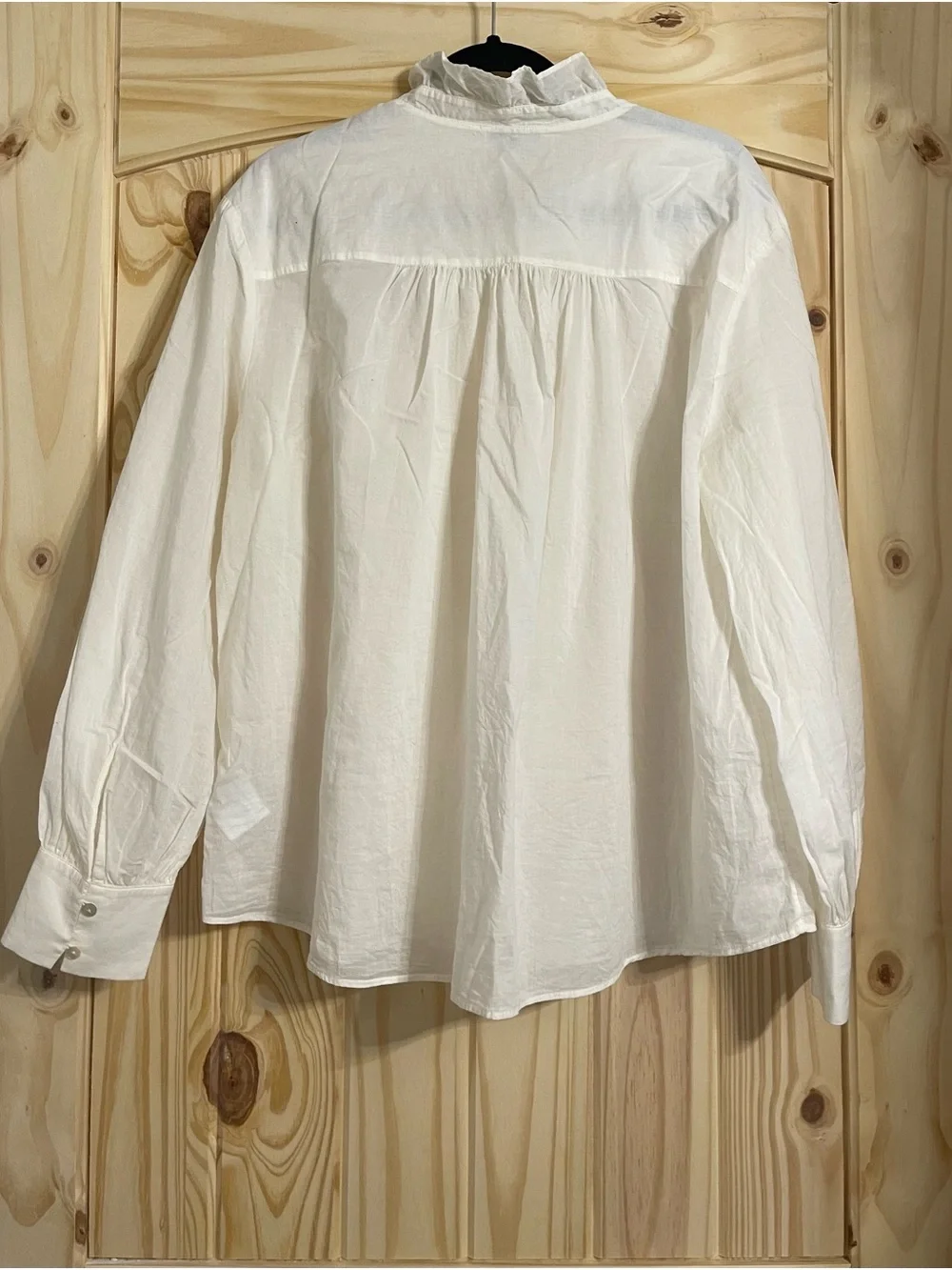 Paris Atelier 100% Cotton White Blouse